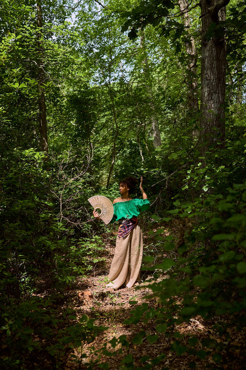 Sylma Linen Top